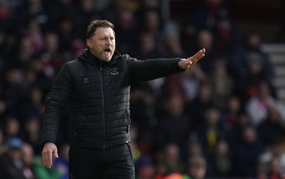 Ralph Hasenhuttl took charge of Southampton after leaving RB Leipzig in 2018 (Andrew Matthews/PA)