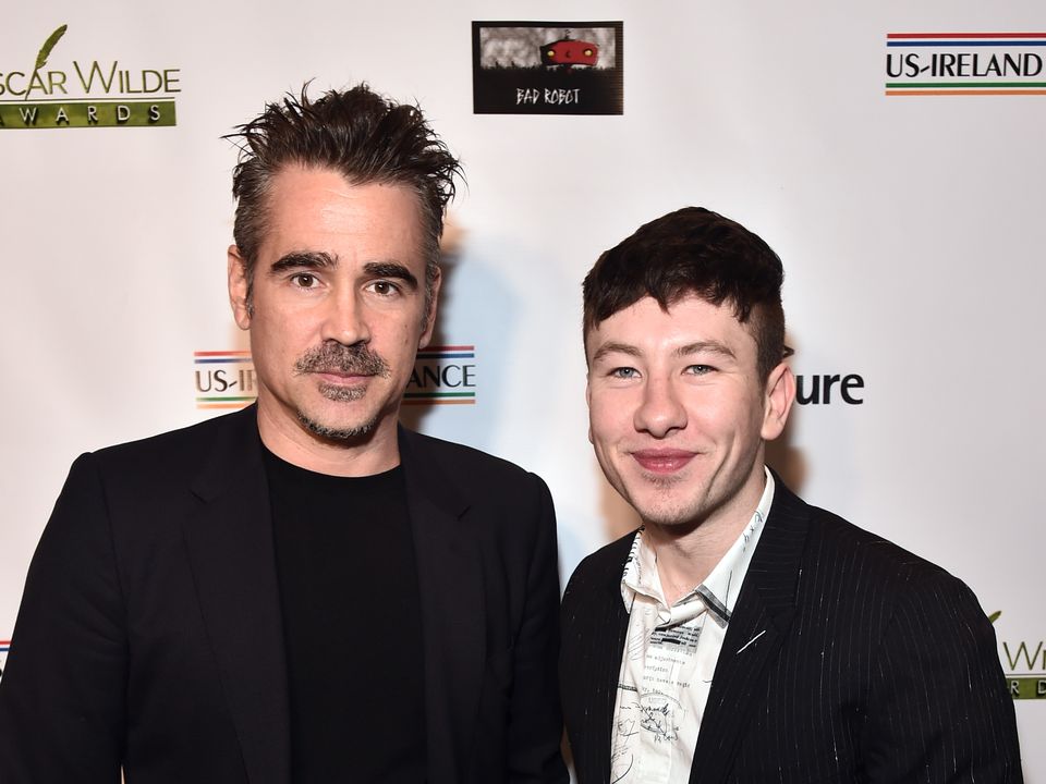 Colin Farrell and Barry Keoghan (Photo by Alberto E. Rodriguez/Getty Images for US-Ireland Alliance )