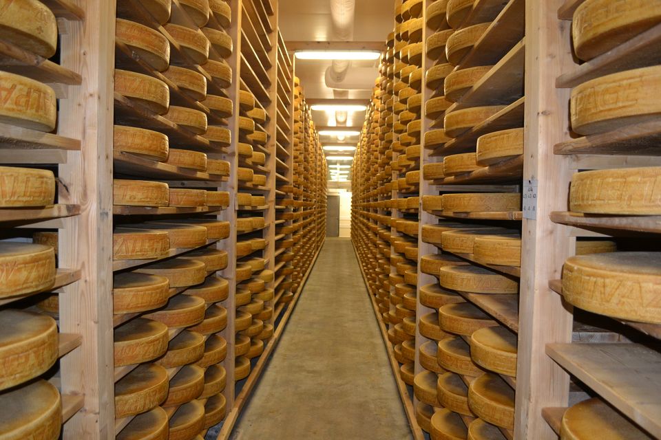 A L’Etivaz cheese cellar