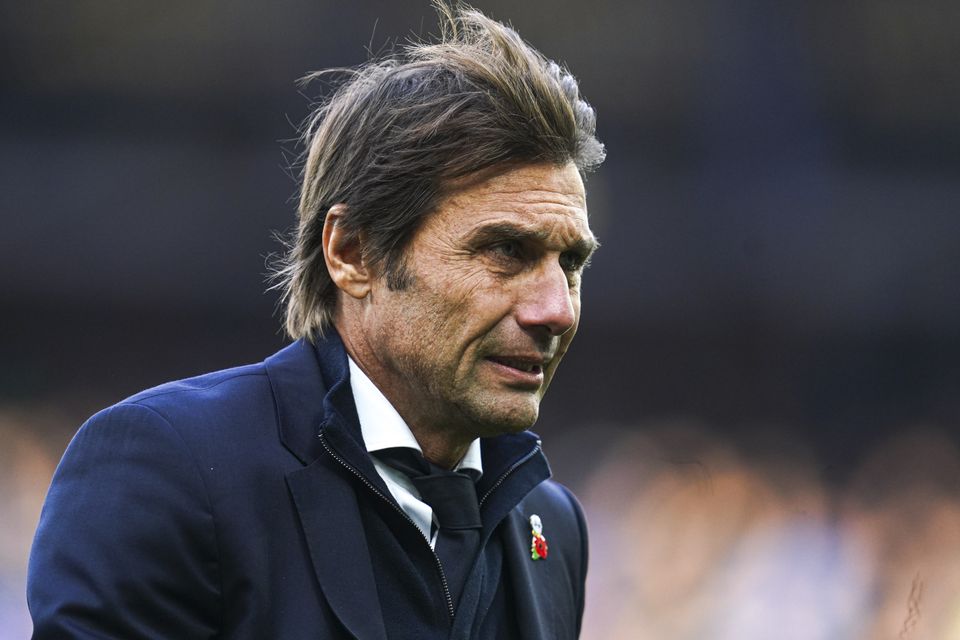 Antonio Conte has declined to confirm he will remain at Spurs (Martin Rickett/PA)