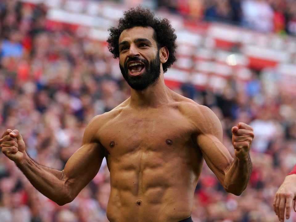 Salah’s superior fitness means he has been available for almost every Liverpool game (Peter Byrne/PA)