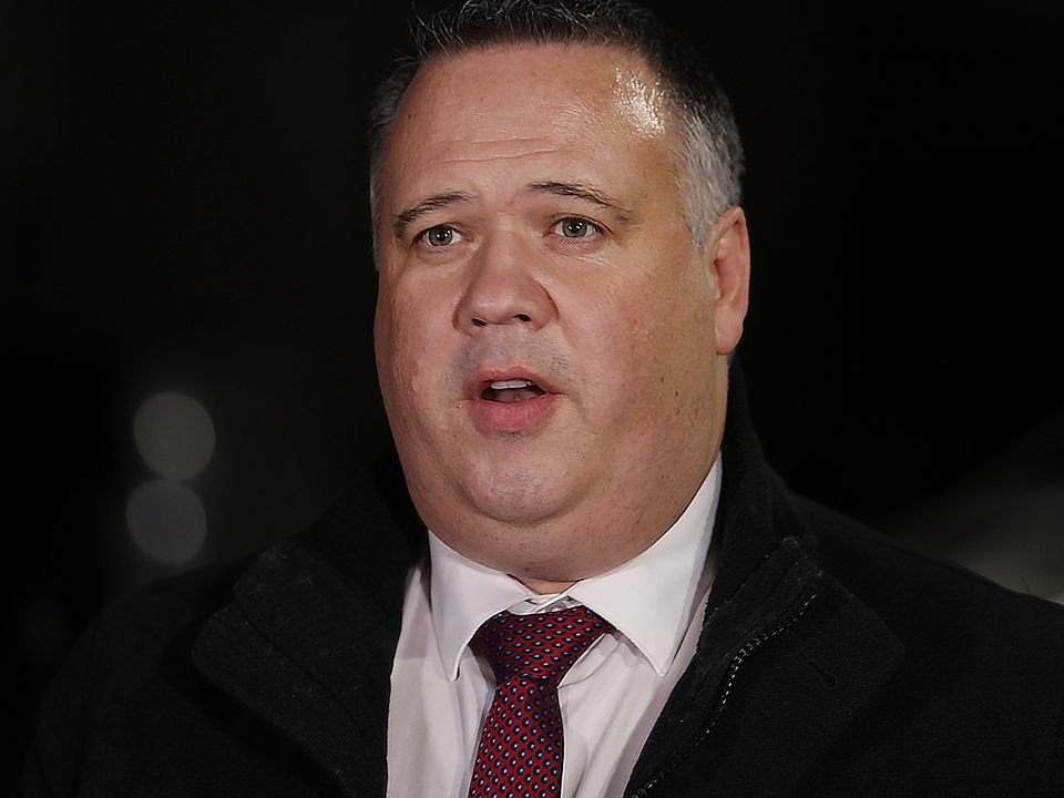 Detective Chief Inspector John Caldwell was hit multiple times