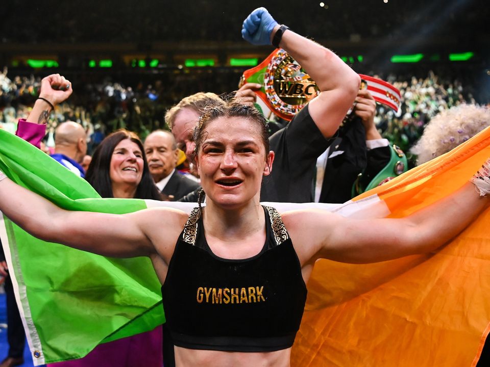 Katie Taylor is now 21-0 as a professional. Photo by Stephen McCarthy/Sportsfile