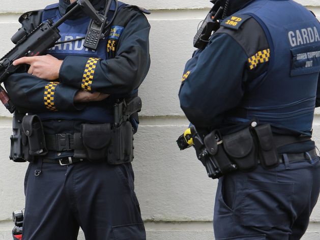 Gardaí deploy armed unit after man tries to knock down family home with digger