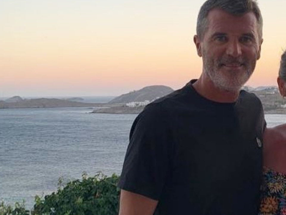 Roy Keane and his wife Theresa