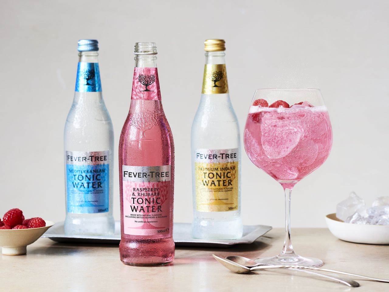 Fever-Tree Raspberry & Rhubarb Tonic Water