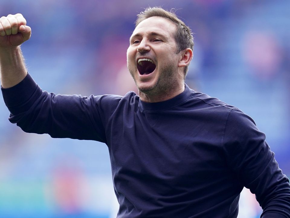 Everton manager Frank Lampard believes escaping relegation may be his best achievement as a manager (Nick Potts/PA)