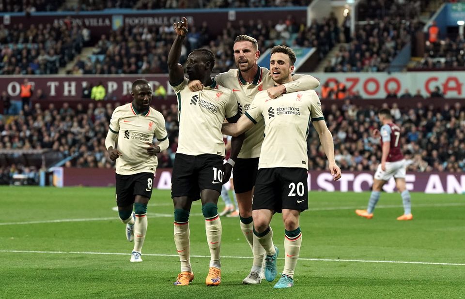 Sadio Mane kept Liverpool’s quadruple bid on track with his winning goal (Nick Potts/PA)