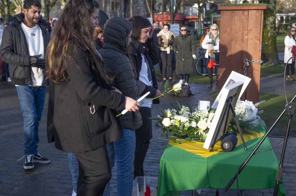 A special vigil to honour the memory of Bruna Fonseca was held today in Cork (Photo: Provision Photography)