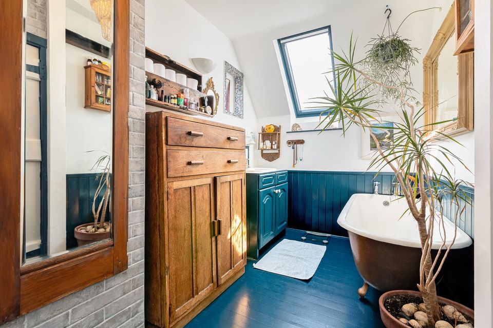 The bathroom