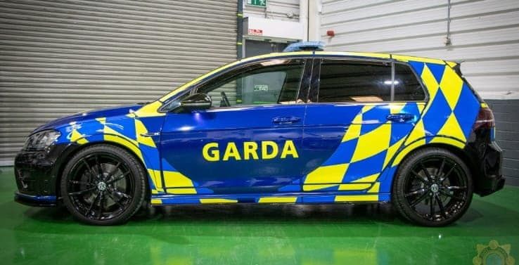 New Garda car