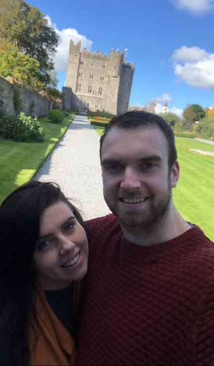 Kevin Cullen and his fiancée Aoife O'Donovan