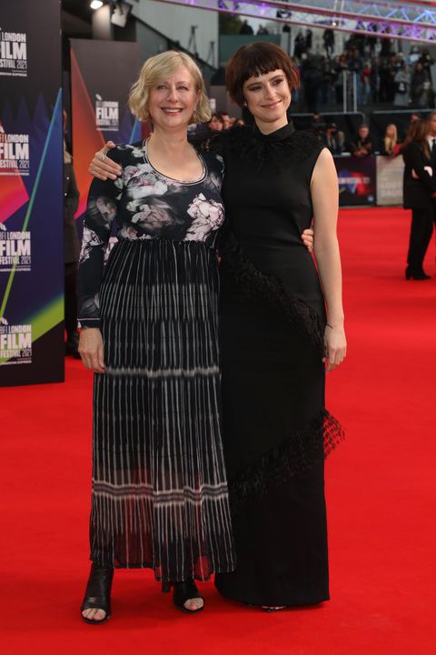 Jessie Buckley pictured with her mam, Marina Cassidy