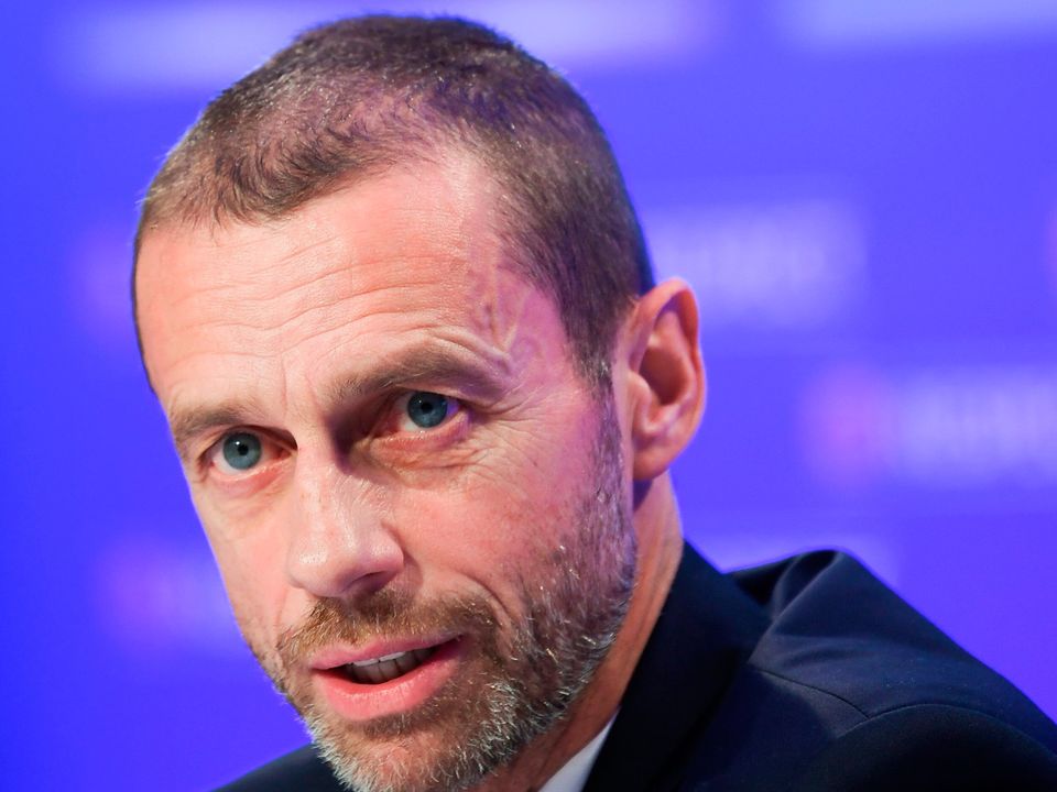 UEFA president Aleksander Ceferin will lead a meeting to decide the next direction of European football and the future of their competitions. Photo: Sportsfile