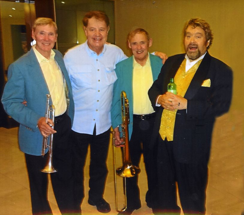 Frankie with Brendan Bowyer and Brendan Grace