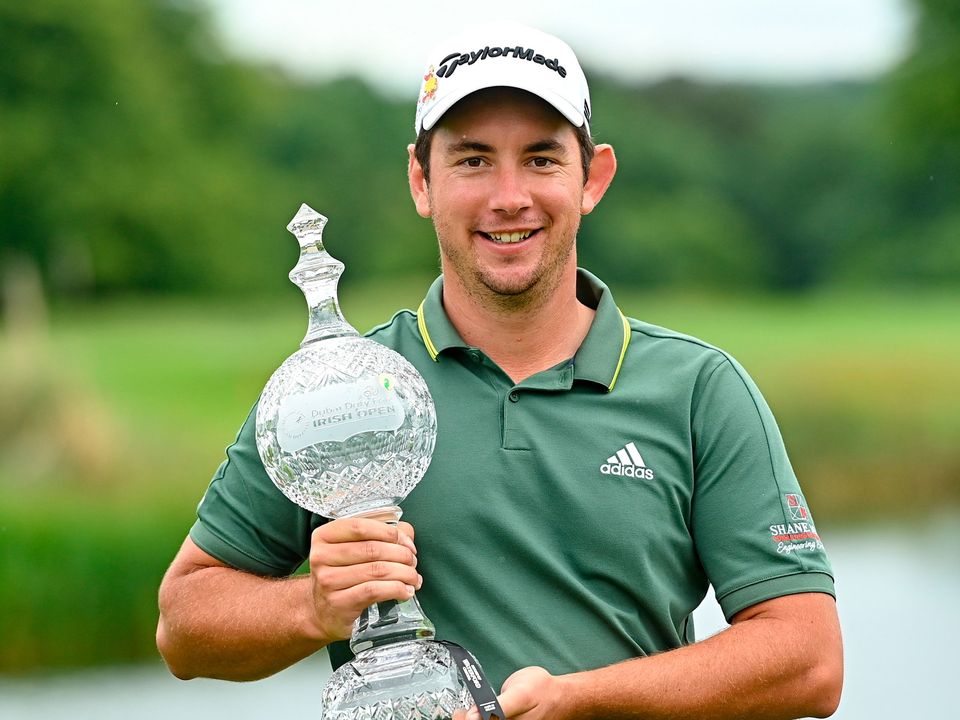 Lucas Herbert keeps leading at the Irish Open