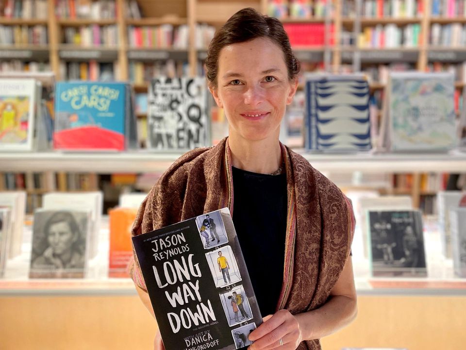 Danica Novgorodoff has been awarded the Yoto Kate Greenaway Medal for her graphic novel Long Way Down (Tanja Geis/PA)