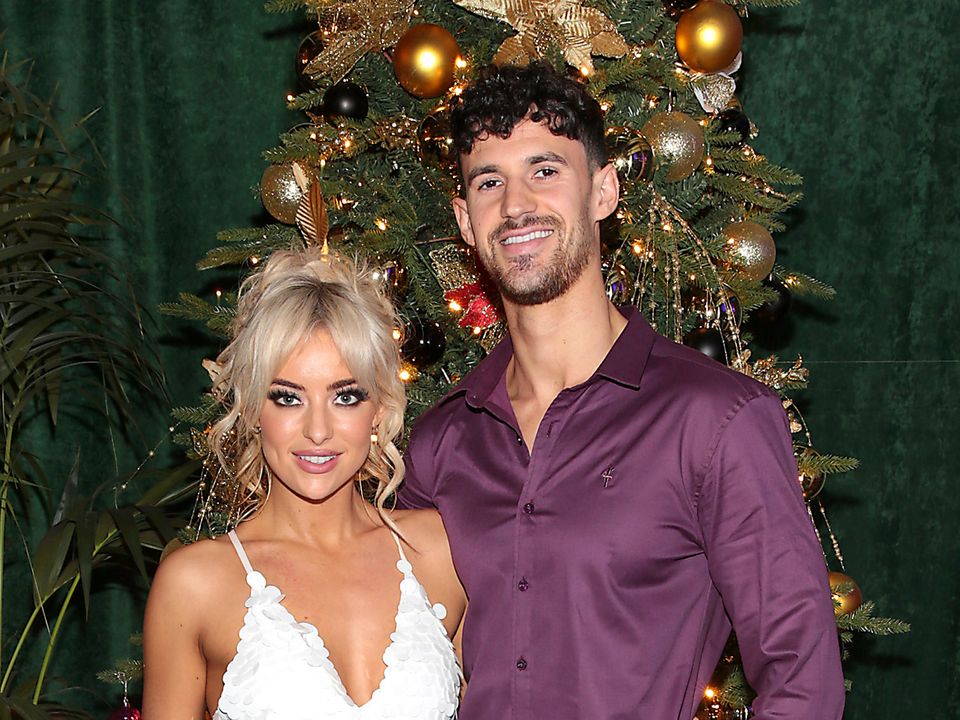 Laura Nolan and Matthew MacNabb at the official opening of Christmas in the Courtyard. Pic: Brian McEvoy
