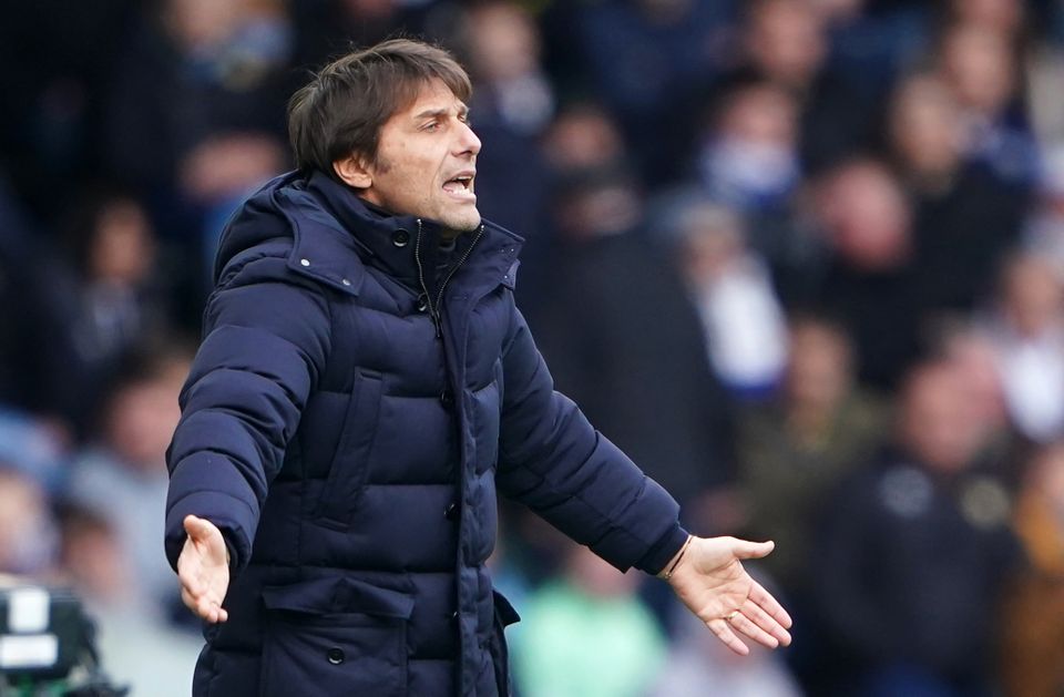 Antonio Conte has had his say on Russia’s invasion of Ukraine (Zac Goodwin/PA)
