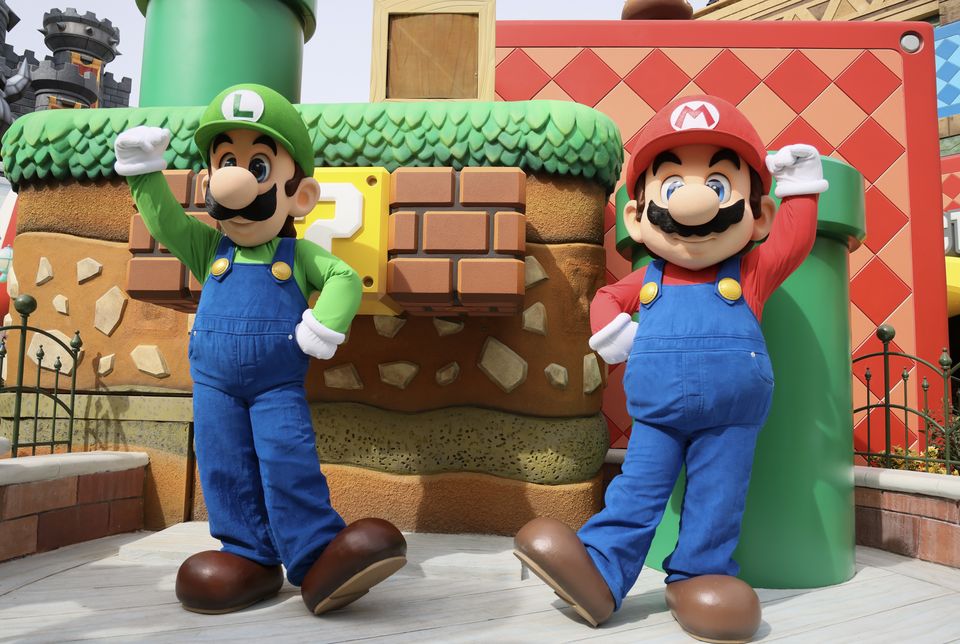Mario and Luigi will be on hand to guide guests throughout the new park
