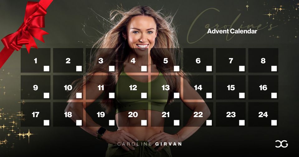 Caroline Girvan is fighting Xmas excess with her 'fitness' Advent Calendar  