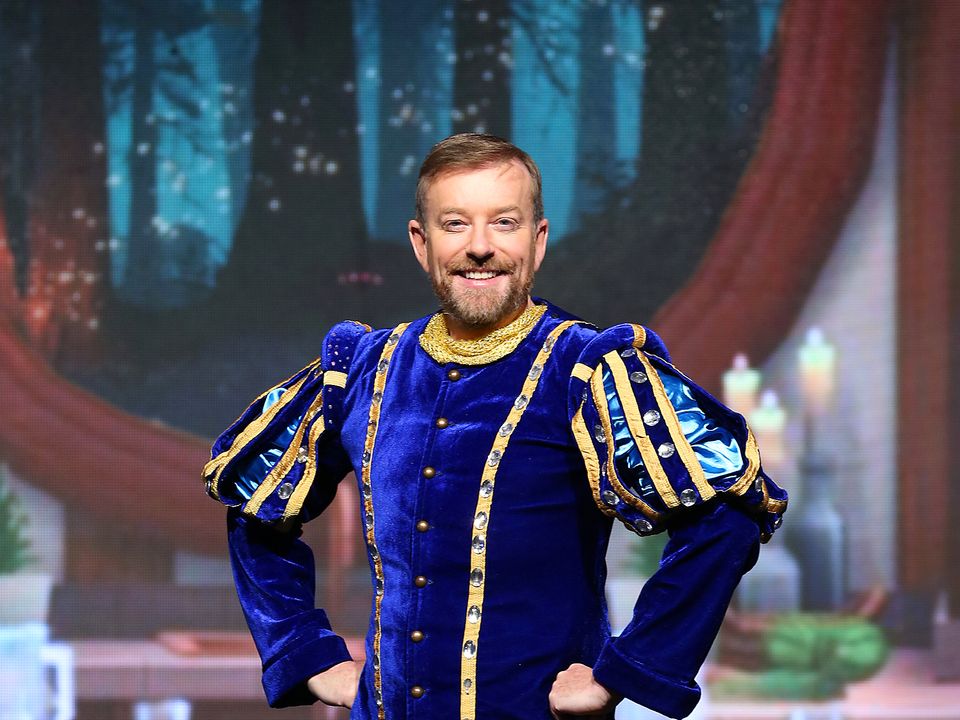 Alan Hughes, seen here in his role as Sammy Sausages from the panto Snow White, says only an organisation the size of RTÉ would be able to come into the market with a big-scale production like Toy Show the Musical. Photo: Brian McEvoy