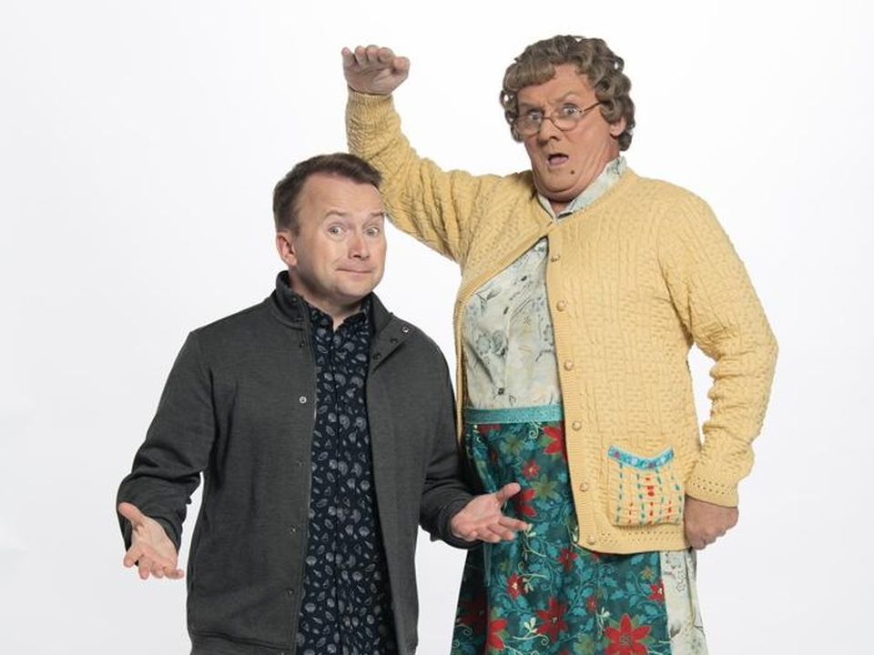 Richie got a spot on Mrs Brown’s Boys in 2017