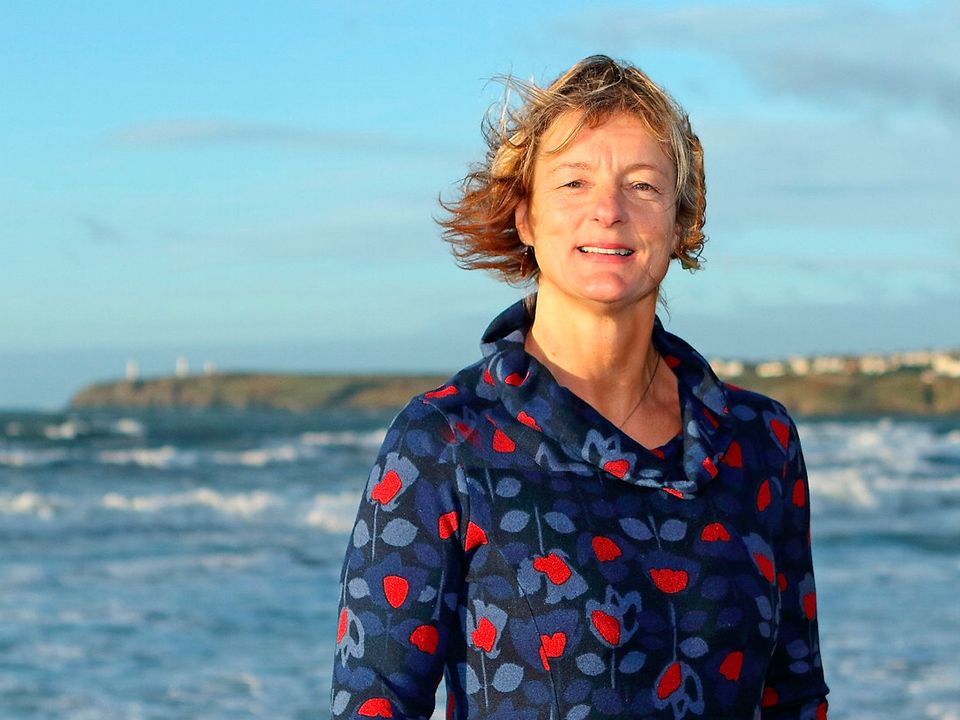 MEP Grace O'Sullivan pictured at Tramore, Co.Waterford. Photo: Noel Browne