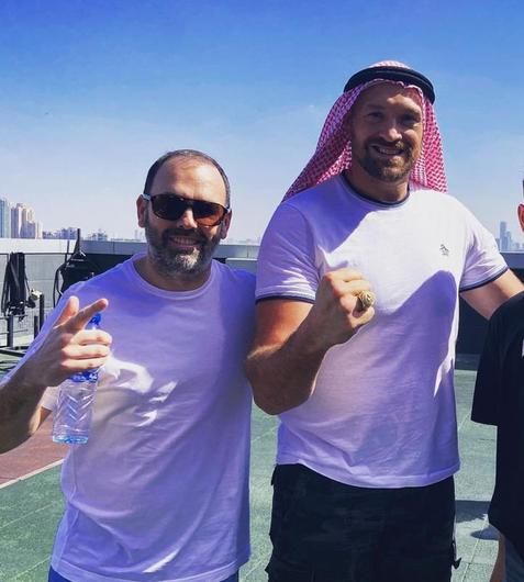 Daniel Kinahan and Tyson Fury