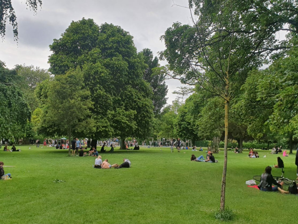 St Stephen’s Green. Stock photo