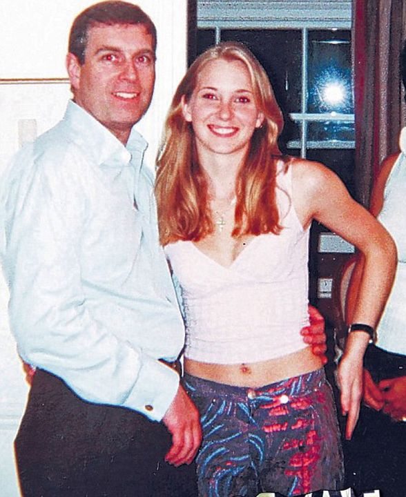 Prince Andrew with 17-year-old Virginia Roberts