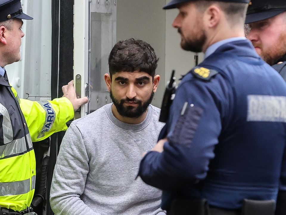 Yousef Palani (22) arriving at Sligo District court at a previous court appearance (Picture: Gerry Mooney)