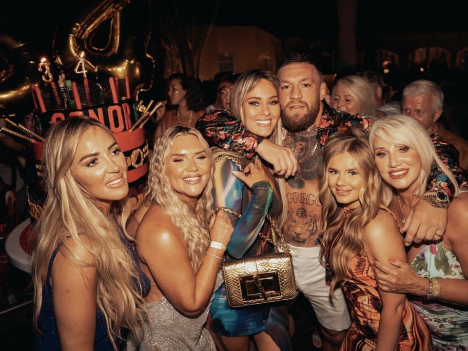 Conor McGregor with his nearest and dearest | Instagram
