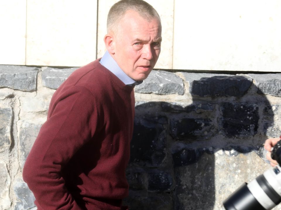 Andrew Rowe, 47yrs, Clonsilla, Dublin, pictured leaving the Criminal Courts of Justice (CCJ) on Parkgate Street in Dublin