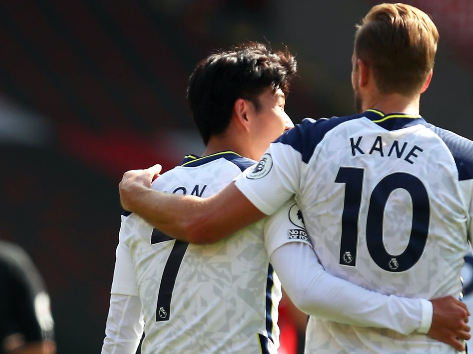 Son Heung-min and Harry Kane are in blistering form (Catherine Ivill/PA)