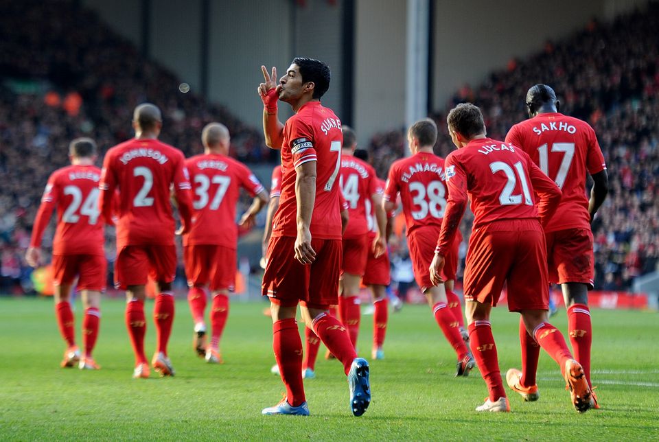 Luis Suarez was a star performer in his final season at Liverpool