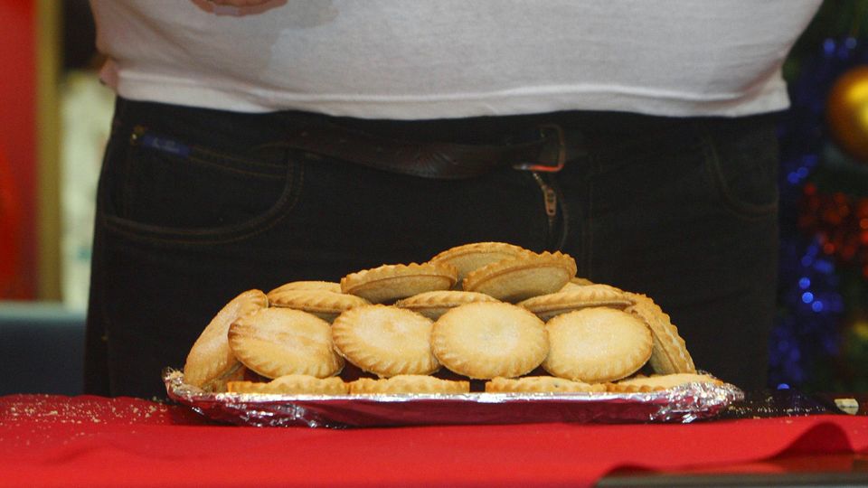 A plate of mince pies (Chris Ison/PA)