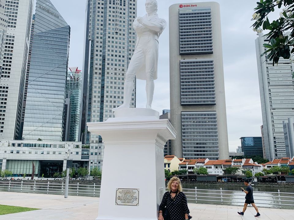 Isabel Conway sightseeing in the city centre