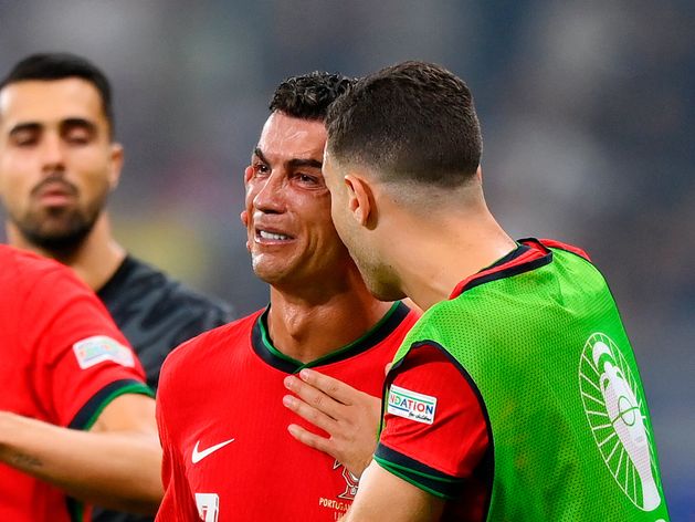 Cristiano Ronaldo under-fire after tearful Euro 2024 breakdown