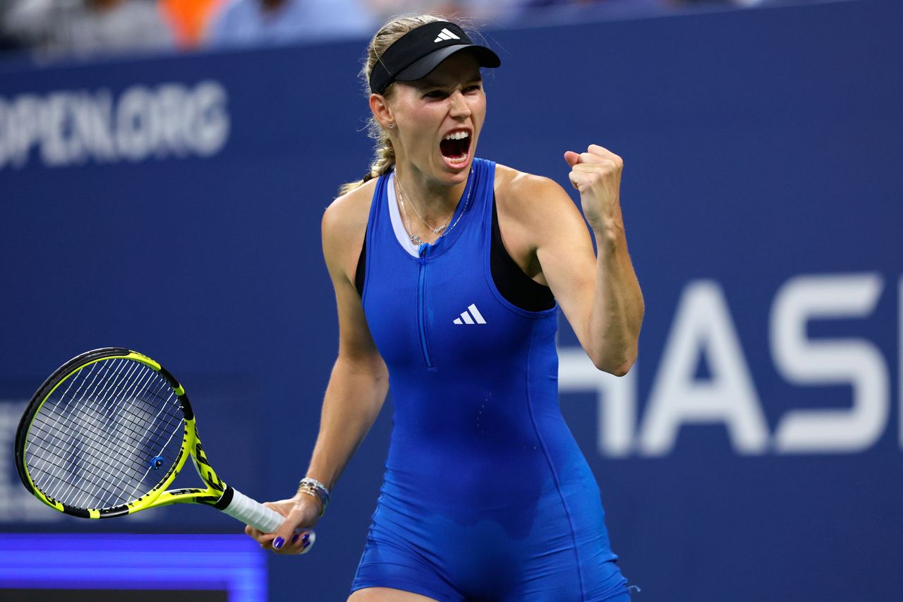 Caroline Wozniacki: Tennis star ‘makes a statement’ with US Open outfit ...