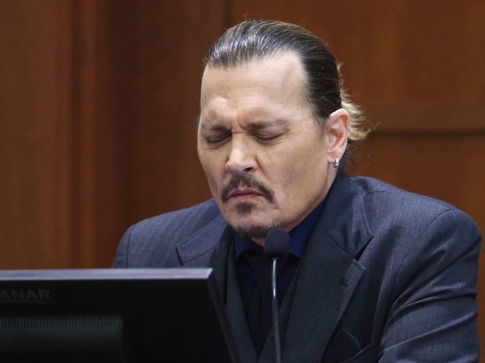 The second week of Johnny Depp’s defamation lawsuit against his former wife Amber Heard concluded with members of the jury being shown video and audio of the actor’s allegedly violent episodes (Jim Lo Scalzo/Pool/AP)
