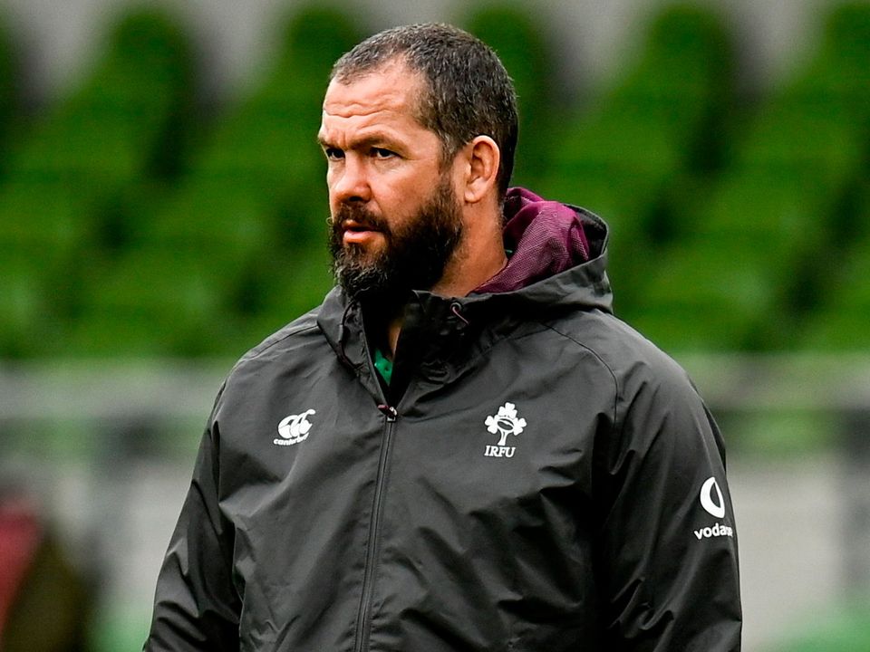 Ireland coach Andy Farrell. Photo: Harry Murphy/Sportsfile
