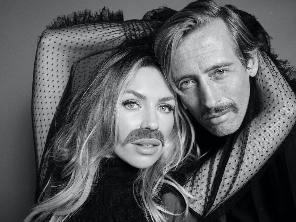 Peter Crouch and Abbey Clancy (Greg Williams/PA)