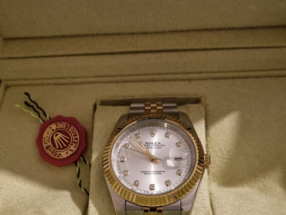 A Rolex watch seized by the Criminal Assets Bureau in Cavan today.