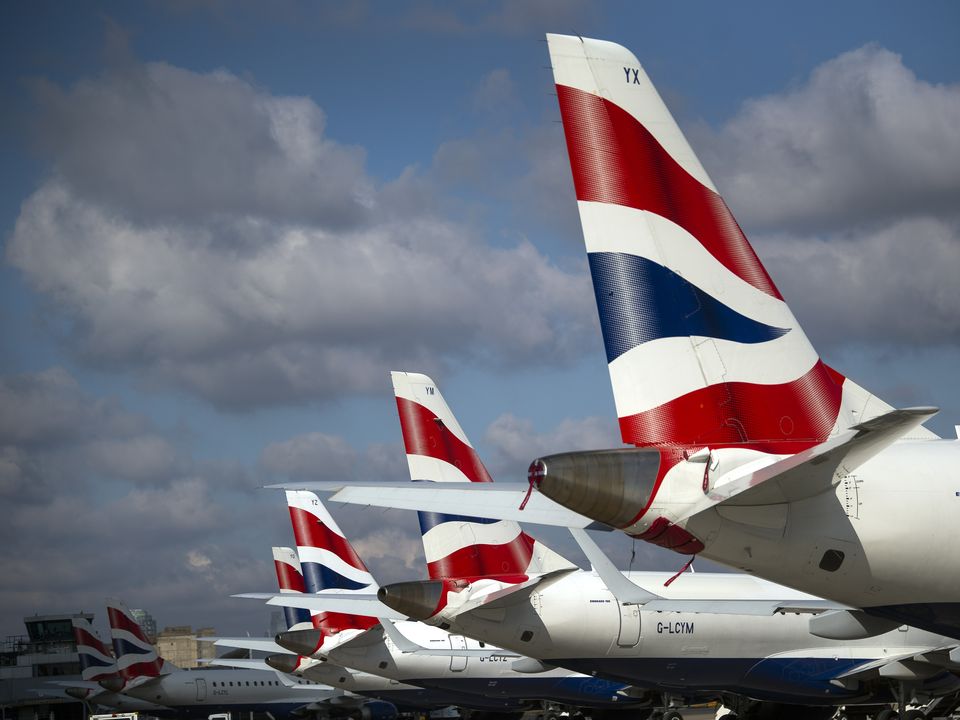 British Airways planes on the runway (FILE PHOTO)