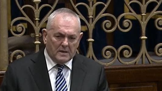 Fianna Fail TD John McGuinness (Oireachtas TV/PA)