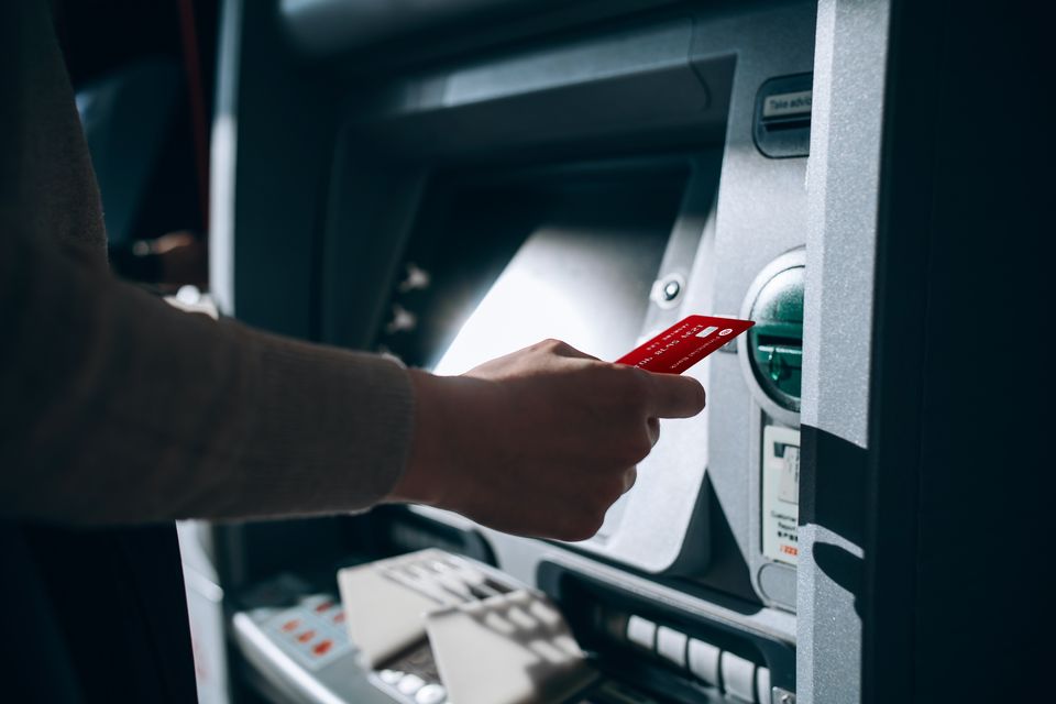 ATM machine. Stock image