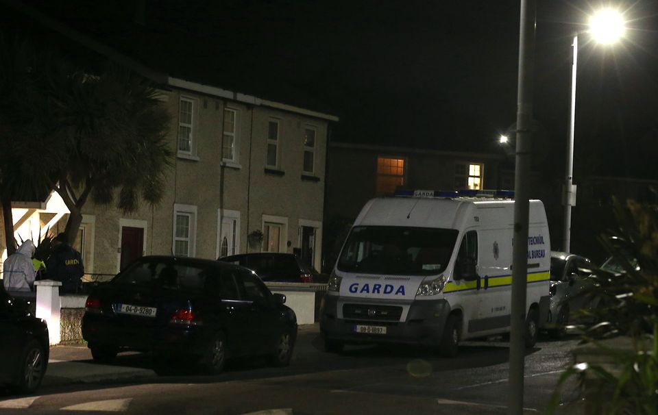 Gardaí at Shankill have commenced an investigation following the discovery of a body in unexplained circumstances this afternoon at Cromlech Fields, Ballybrack County Dublin. Photo: Collins Photos