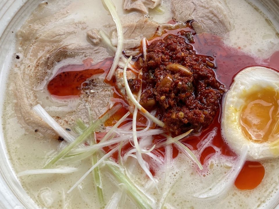 One of tasty ramen dishes on offer