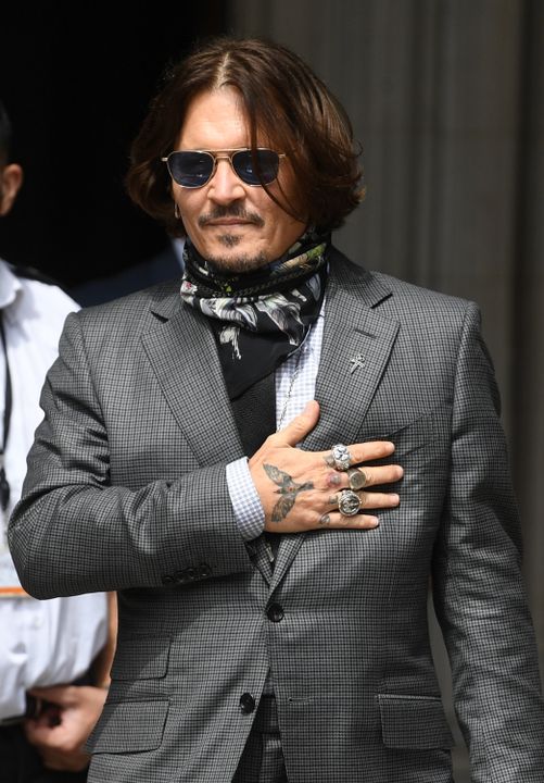 The jurors seemingly sympathised with Depp more than Heard (Kirsty O’Connor/PA)